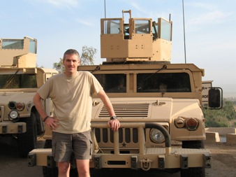 Ed in Iraq, October, 2006